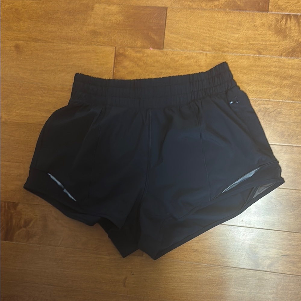 Altar'd State Black Athletic Shorts Moisture-Wicking Stretch